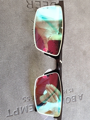 COVISN TPG-205 Color Blind Glasses UV Protect Indoor Outdoor 15g Gewicht Foto Review