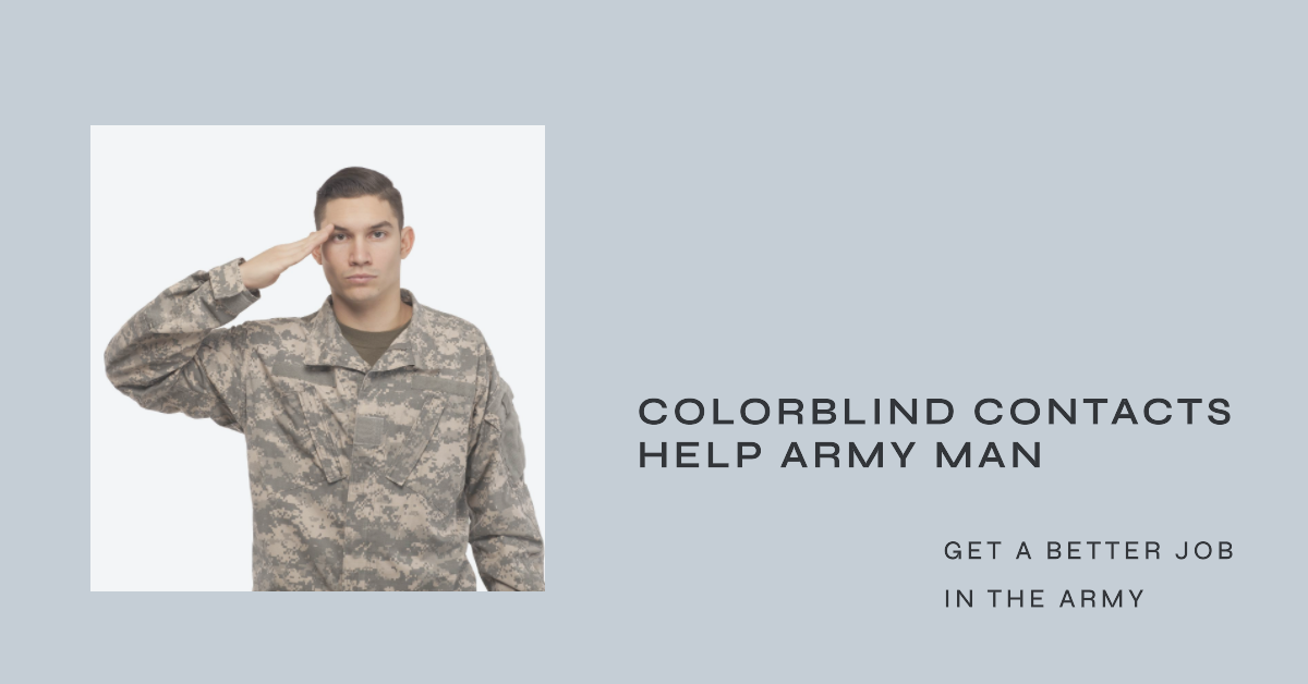 kontak buta warna membantu mendapatkan pekerjaan yang lebih baik di militer